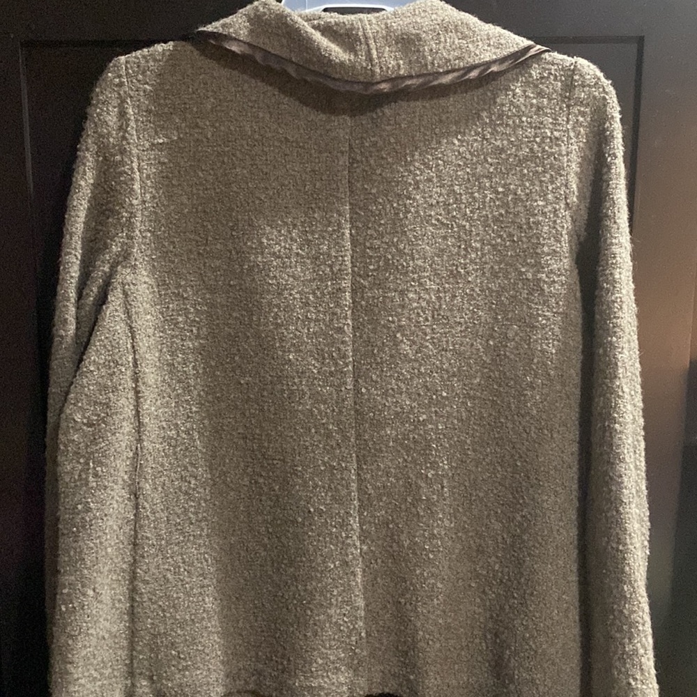 Gap Women’s Teddy Bear Sweater Cardigan Brown Jacket with pockets size XL Coat - Picture 5 of 7